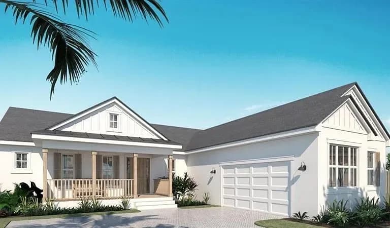 4625 Majestic Hills Loop, Brooksville — Interior living room with large windows and seating